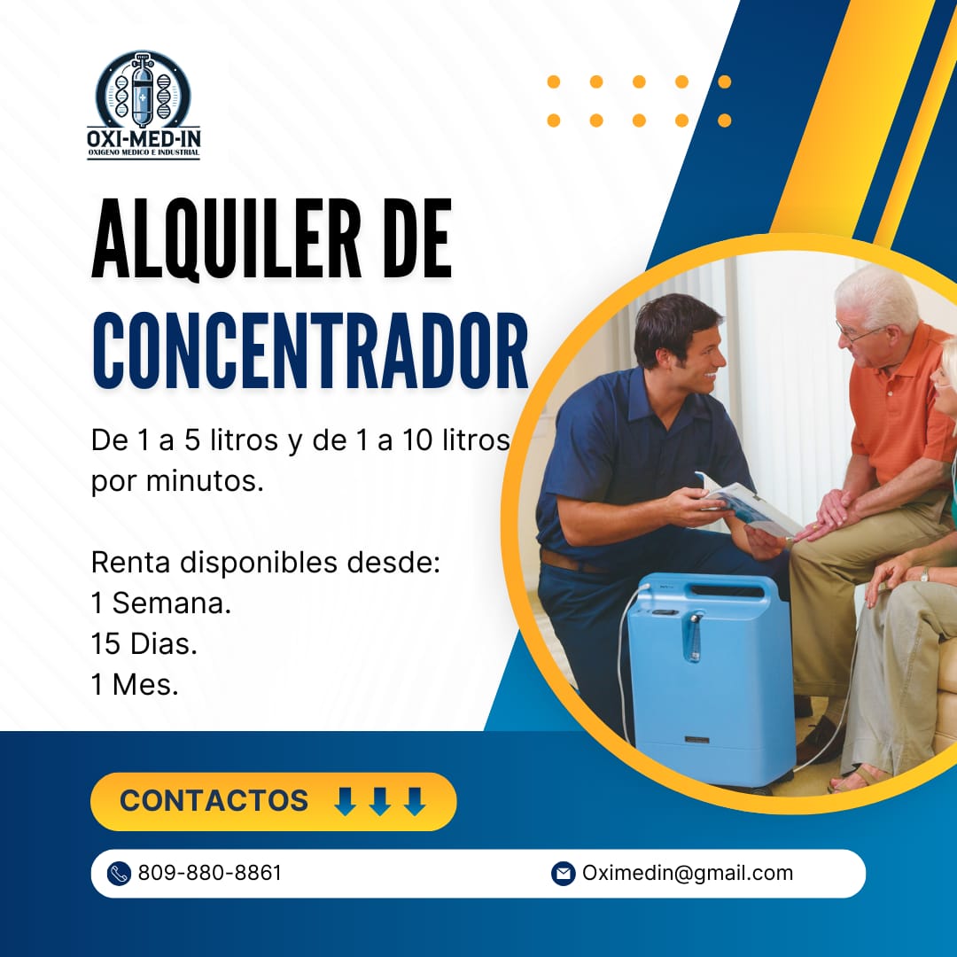 equipos profesionales - Concentrador de oxigeno, renta y venta.  2