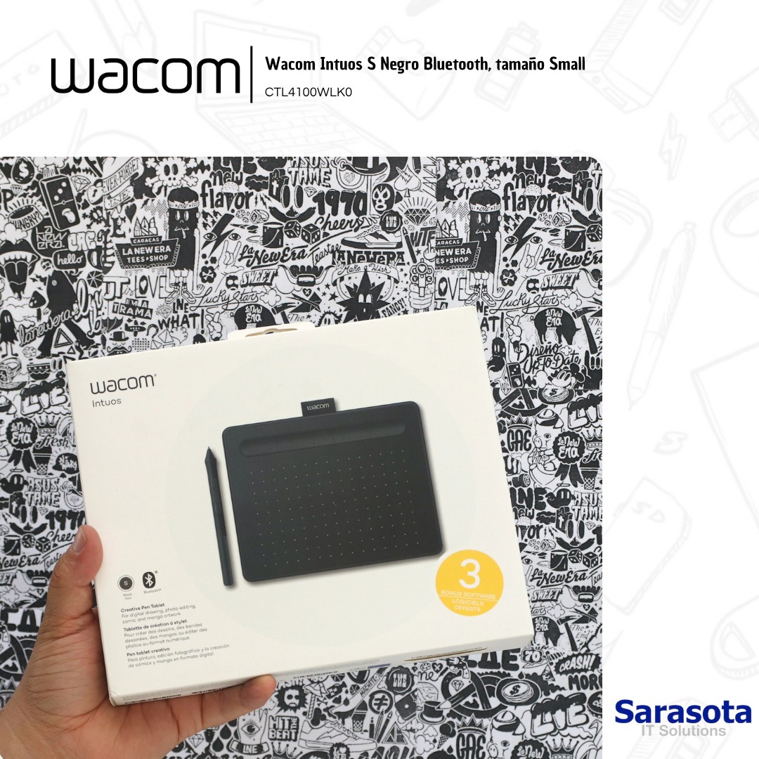 accesorios para electronica - Wacom Intuos S Bluetooth (Somos Sarasota) 0