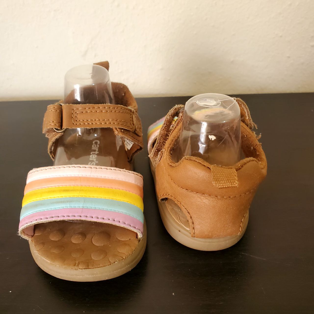 ropa y zapatos - 2 Pares de zapatos/sandalia niña. Todo por $250 3