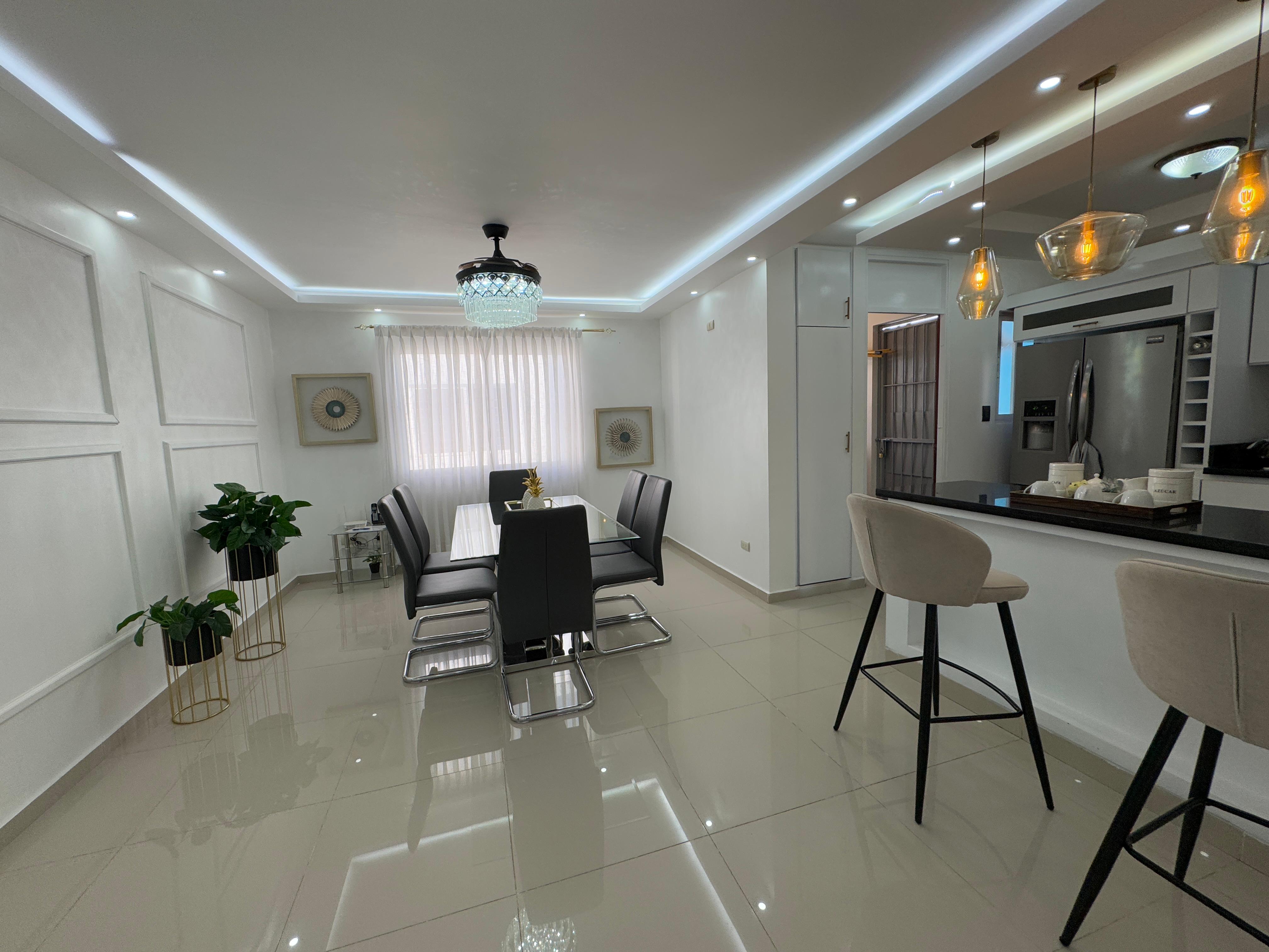 apartamentos - APARTAMENTO EN VENTA FULL AMUEBLADO, AUTOPISTA DUARTE. 5
