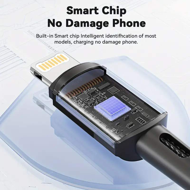 accesorios para electronica - PD30W Max Cable Cargador para Cable USB-C a iOS 5