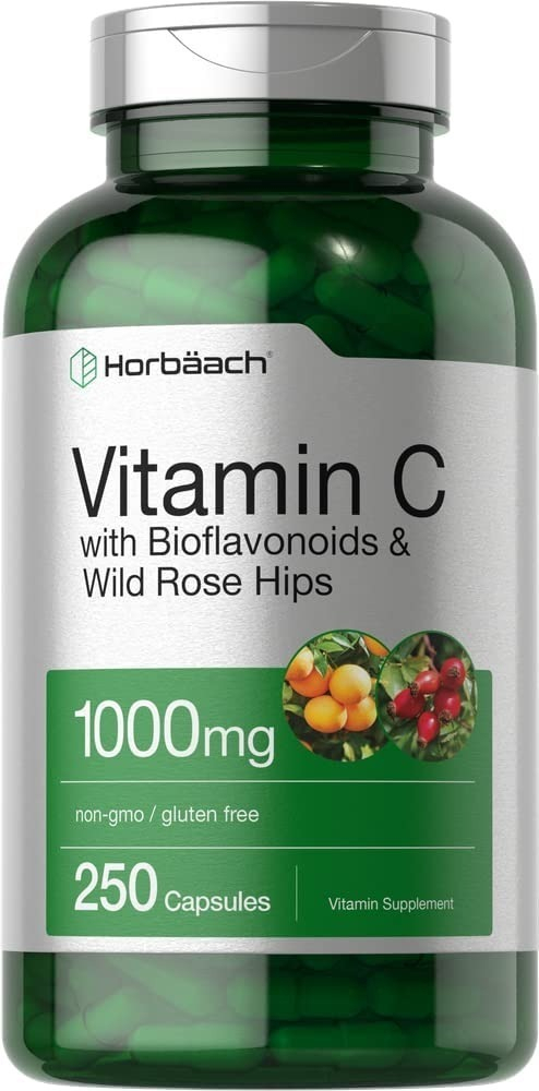 Salud y Equipamiento Médico - Vitamina C  250 Cap Horbaach 0
