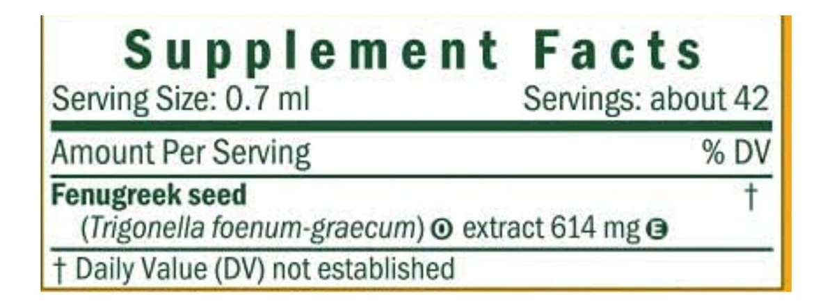 Salud y Equipamiento Médico - Fenogreco 30ml - Herb Pharm 1