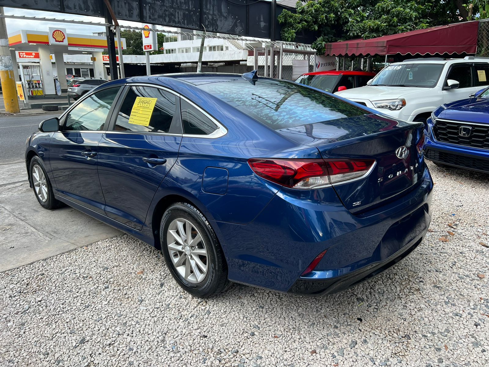 carros - HYUNDAI SONATA SE 2019 AZUL "RECIEN IMPORTADO" 5