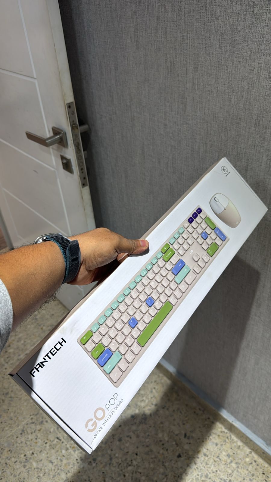 accesorios para electronica - Combo teclado + mouse inalámbrico 2