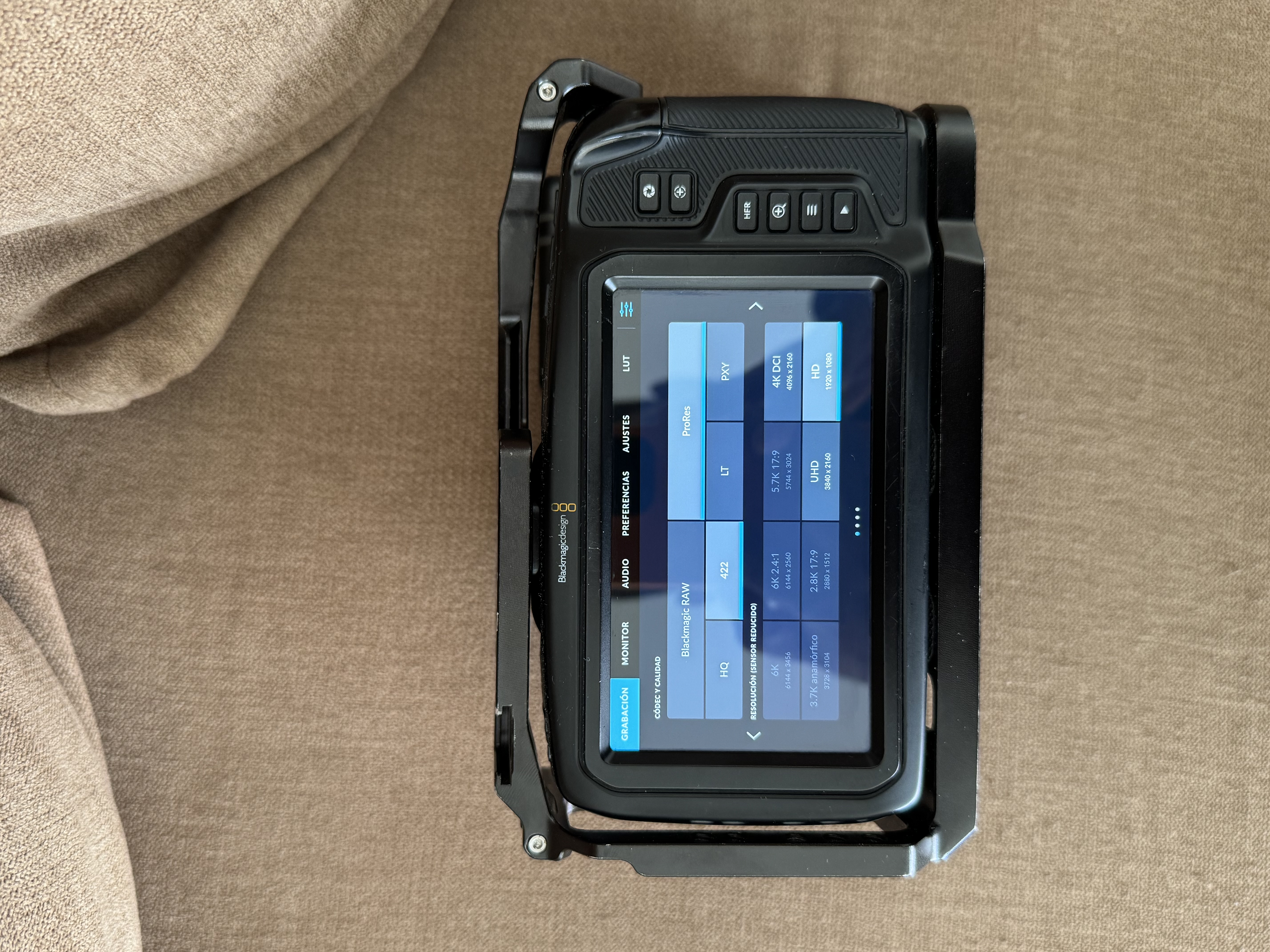 camaras y audio - Blackmagic 6k 1GEN 2