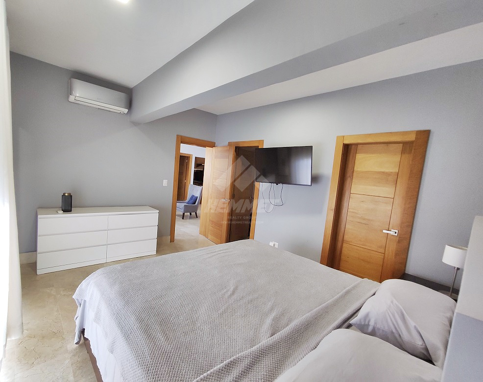 apartamentos - AMUEBLADO DOS HABITACIONES ASCENSOR Y PISCINA STGO 6