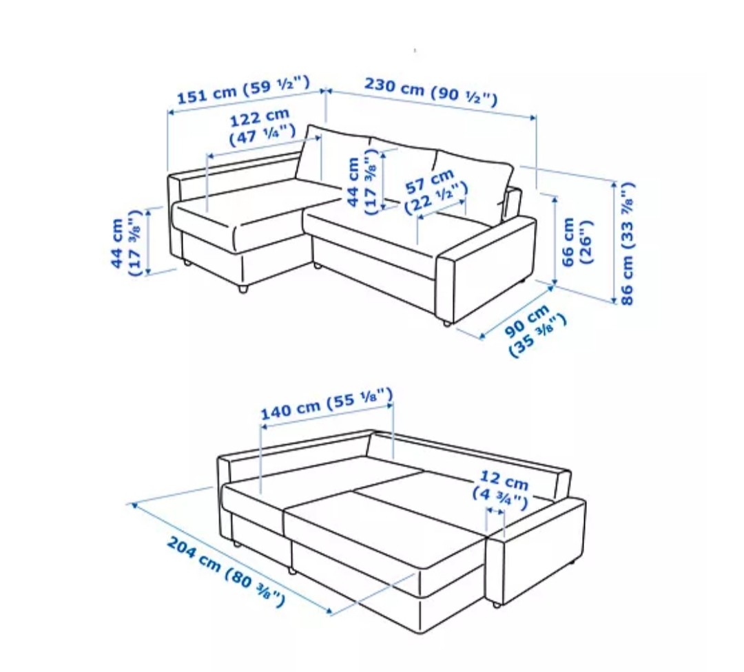 muebles y colchones - Mueble tipo L gris  2