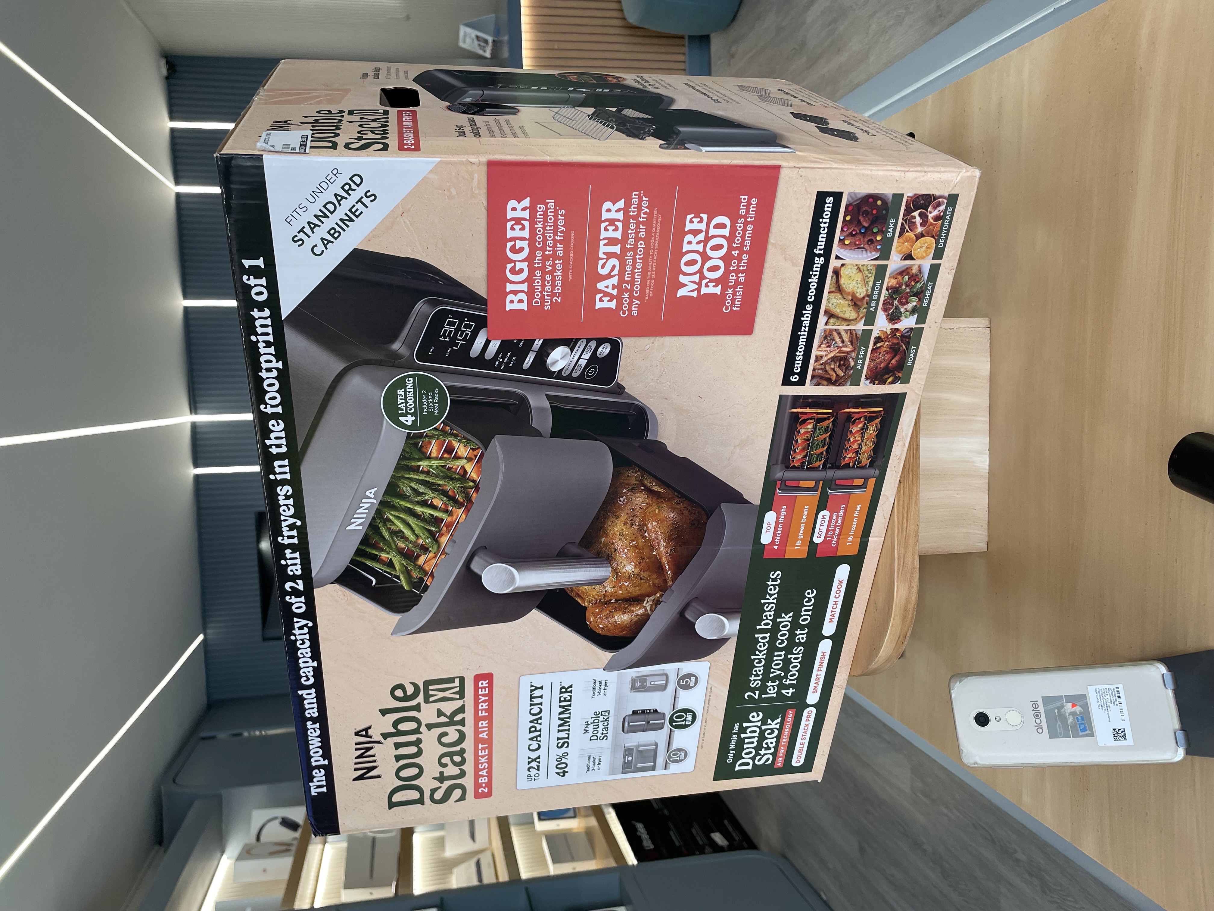 electrodomesticos - AIR FRYER NINJA (FREIDORA)DOUBLE STACK KL 6