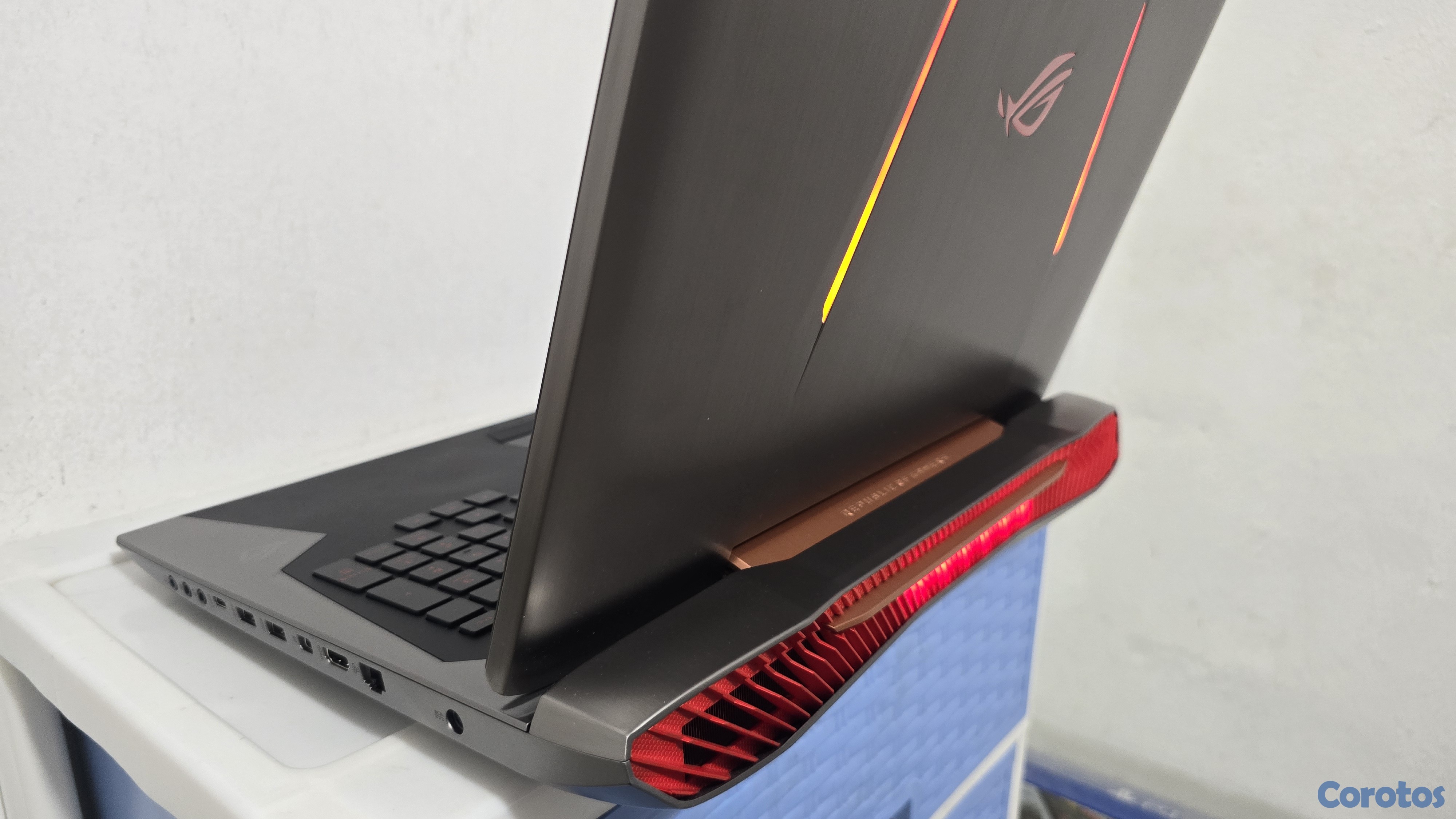 computadoras y laptops - Asus Gamer ROG Core i7 2.70ghz Ram 32gb ddr4 Disco 256gb Y 1000gb Gtx 1070 8gb 3