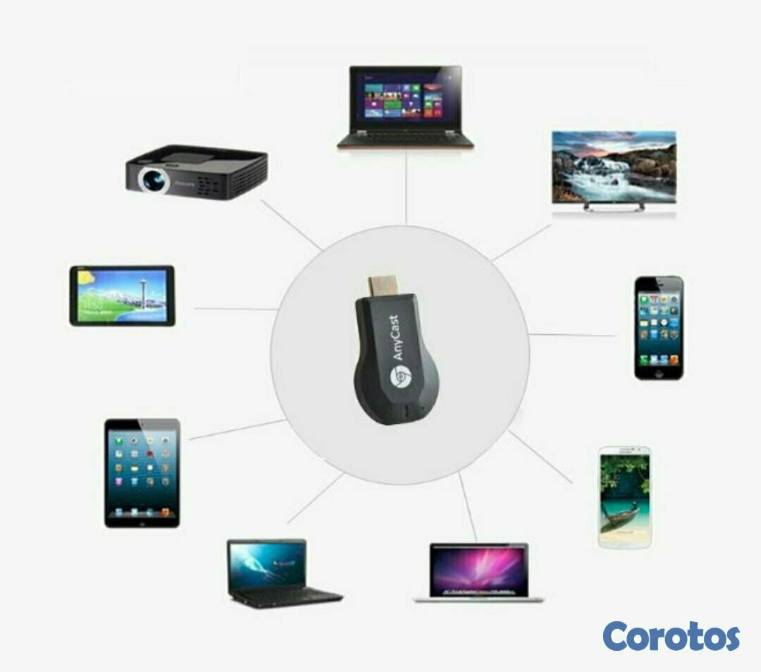 celulares y tabletas - AnyCast M4 Plus duplica la pantalla de tu telefono en la tv 1