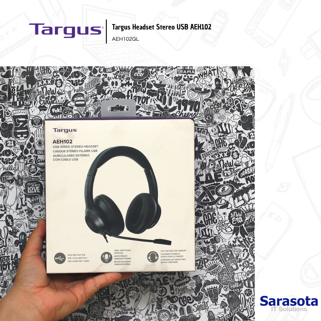 accesorios para electronica - Targus Headset Stereo USB AEH102