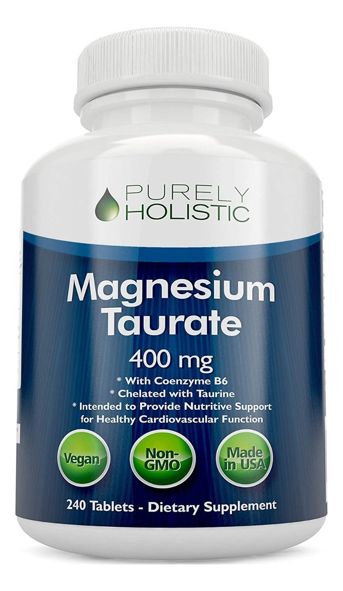 Salud y Equipamiento Médico - Taurato De Magnesio 400mg Pure 0