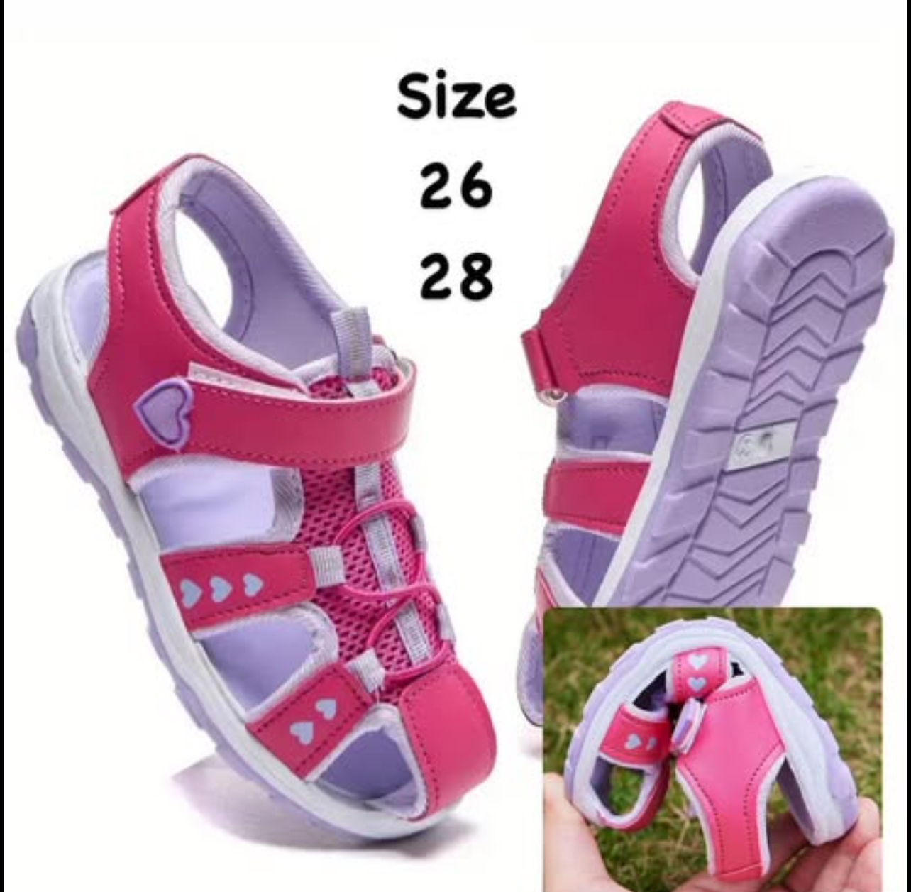 ropa y zapatos - Sandalias  deportivas para niñas 5