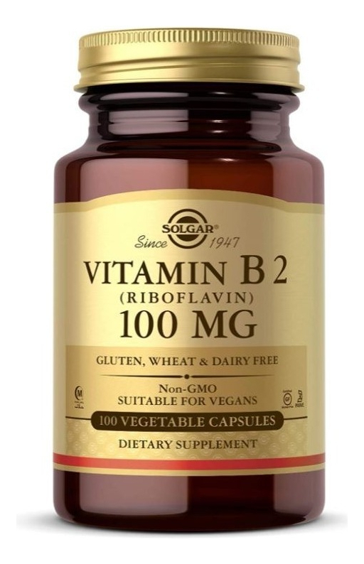 Salud y Equipamiento Médico - Vitamina B2 (riboflavina) 100mg 0