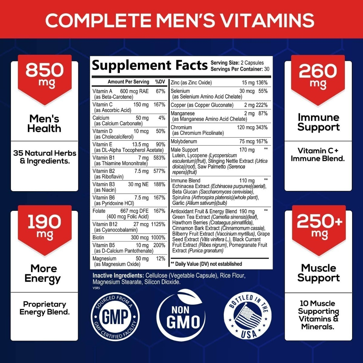 Salud y Equipamiento Médico - Multivitaminico Silverony 60 capsulas 1