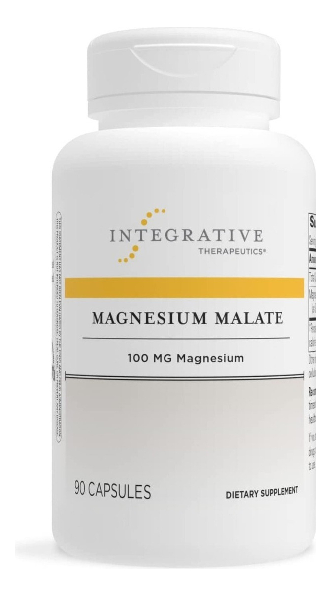 Salud y Equipamiento Médico - Magnesio Malato 100mg Integrative