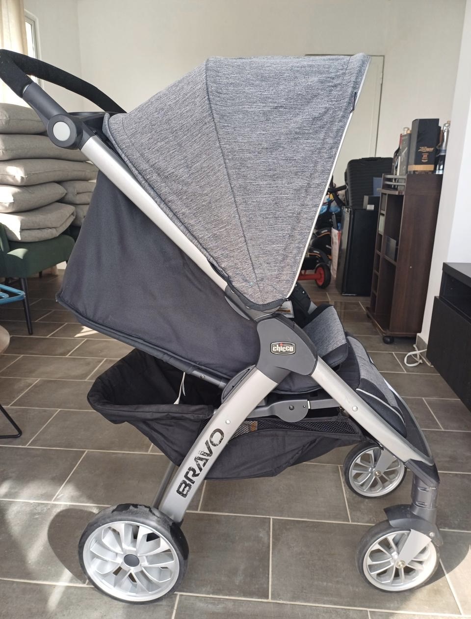 coches y sillas - Silla de bebé con base y coche  3