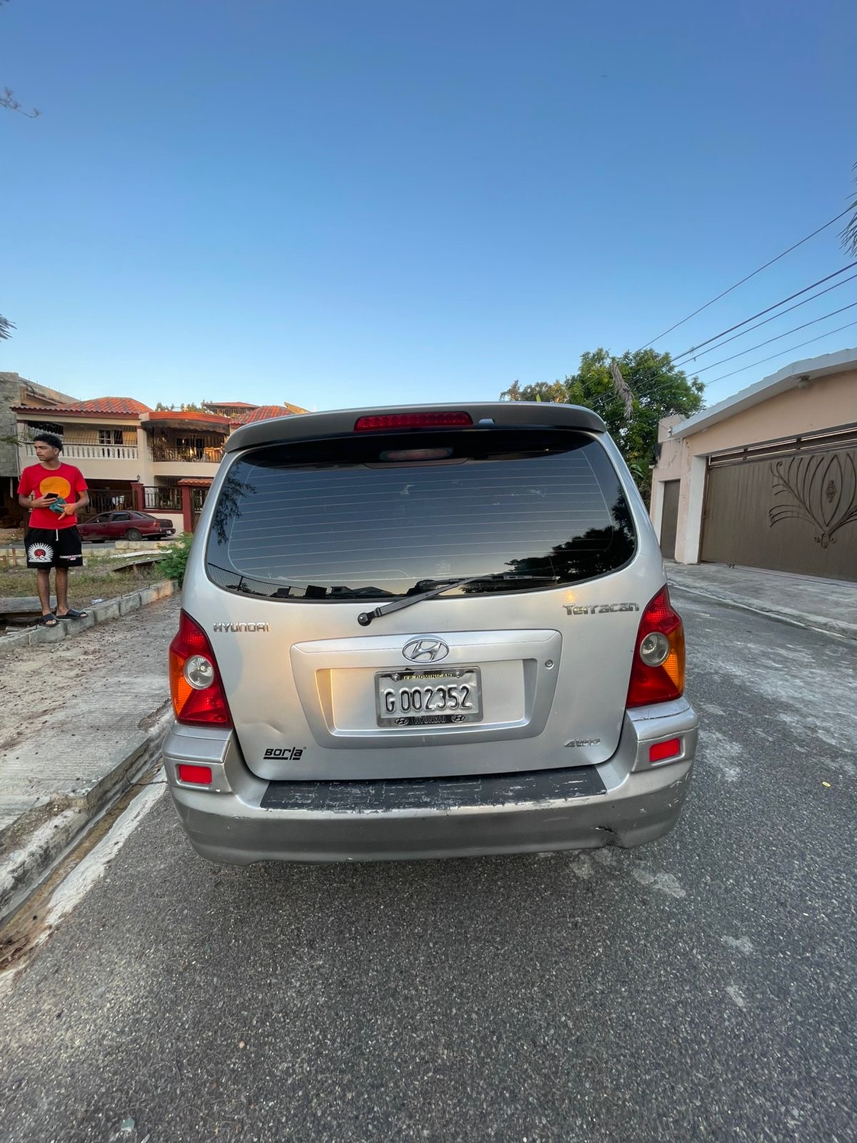 jeepetas y camionetas - Vendo hiwndai terracan buena condición  3