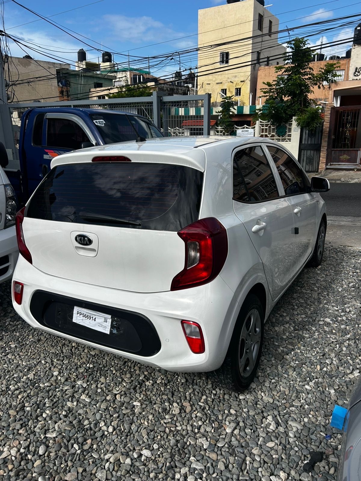 carros - Kia Morning 2019, blanco, Gas. Financiamiento disponible 2