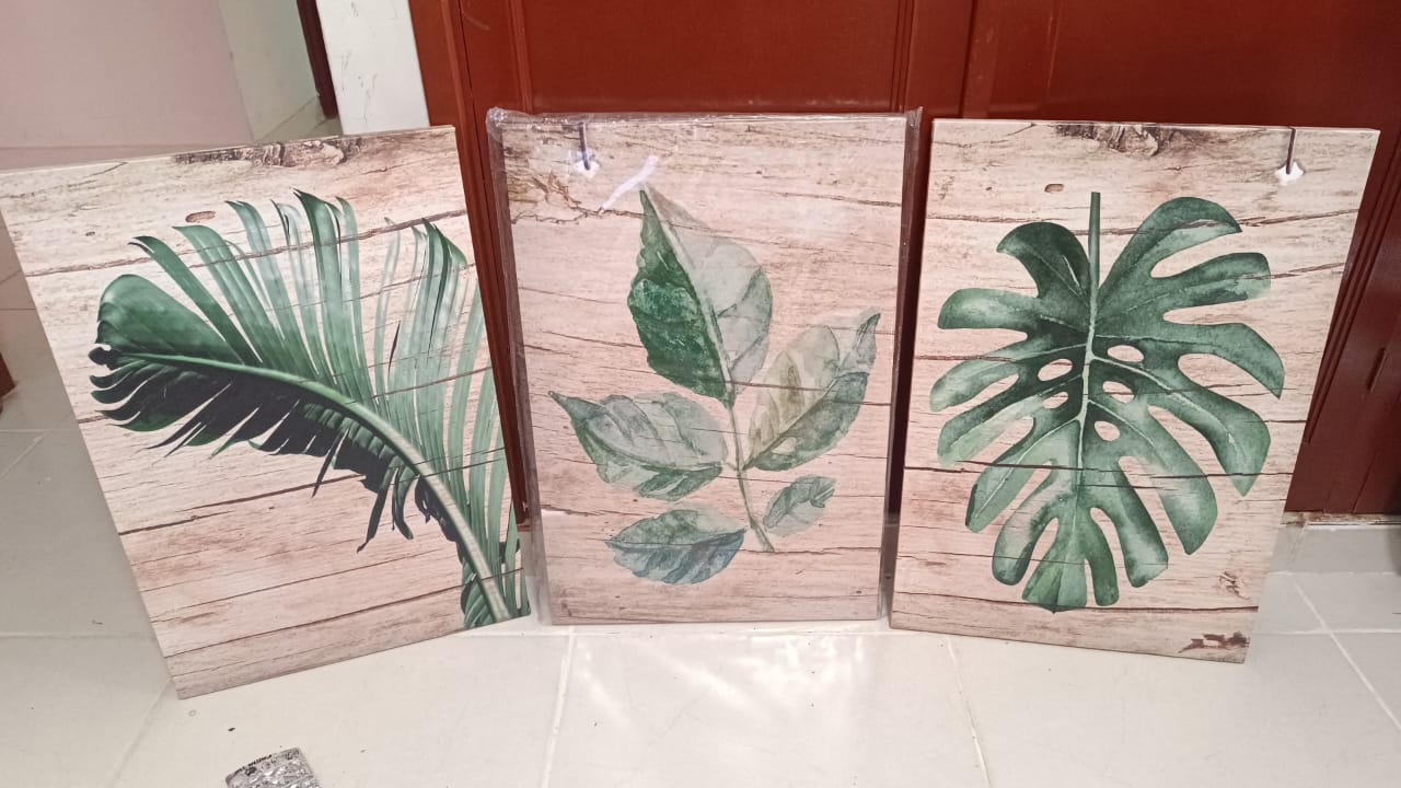 arte y antigüedades - Trio de cuadros 4