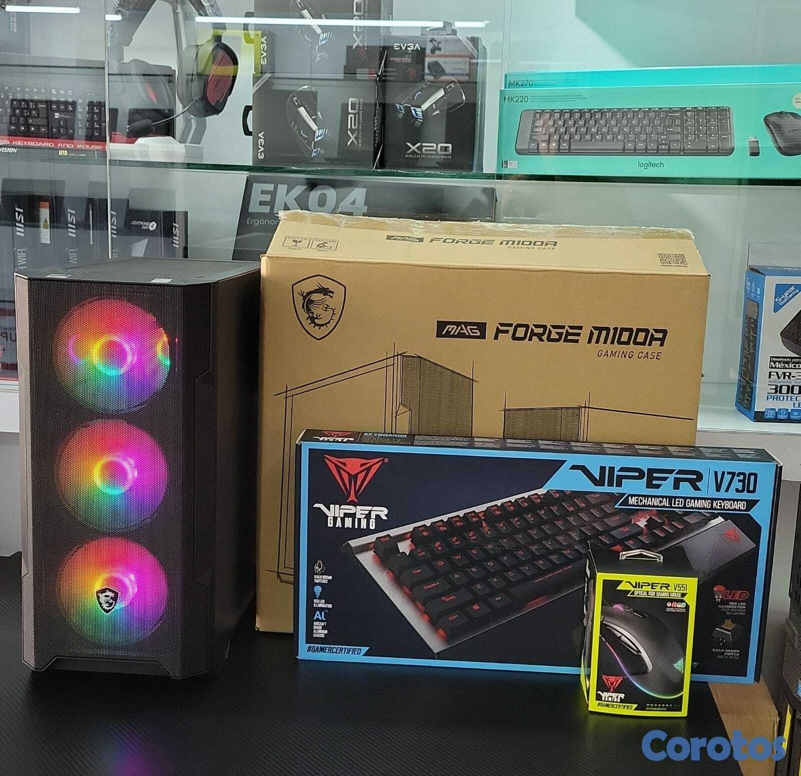 computadoras y laptops - Pc GAMING MSI , Ryzen 5 5600G  16GB 512 SSD 1