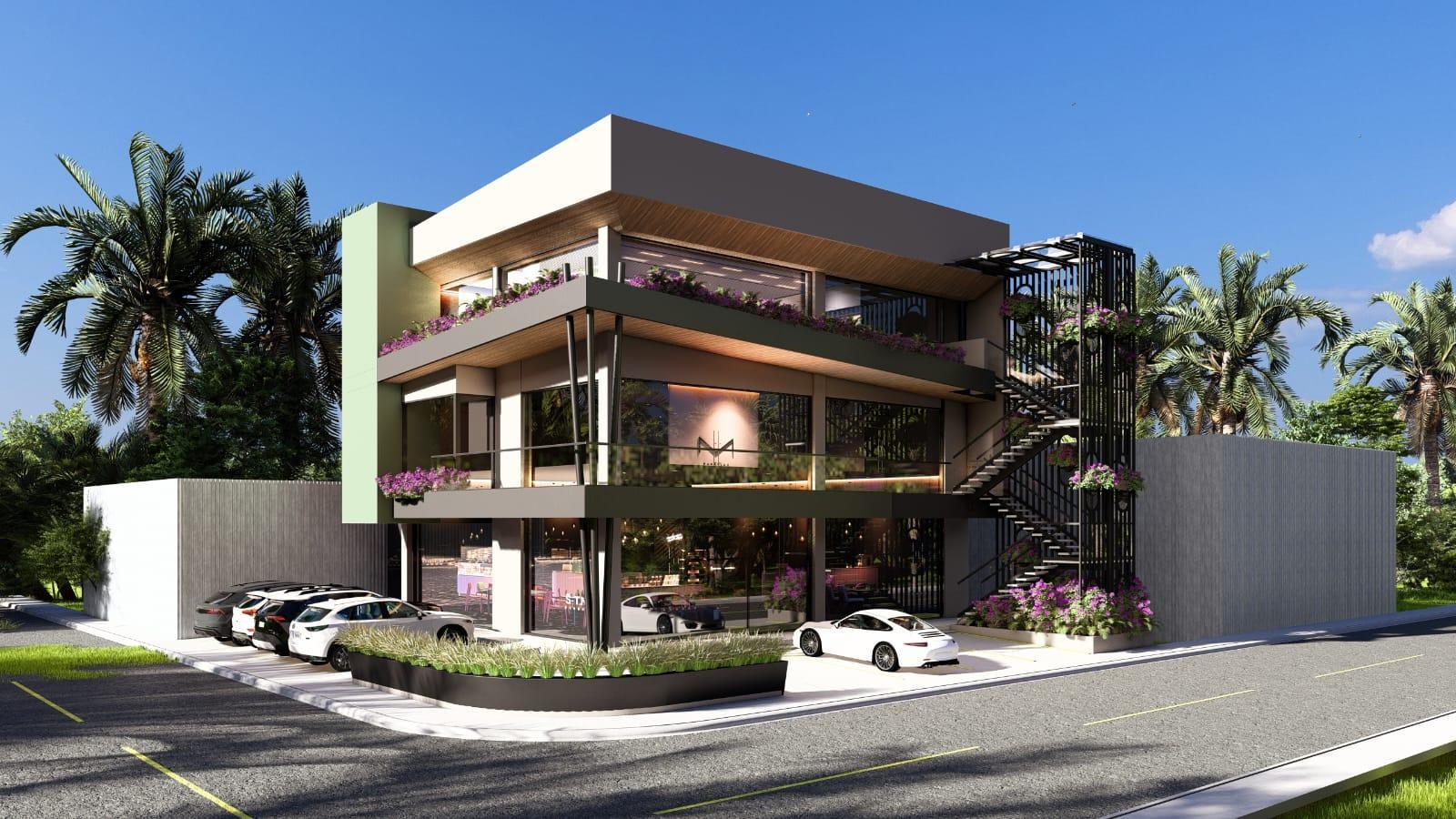 oficinas y locales comerciales - NUEVO LOCAL COMERCIAL EN PLAZA A ESTRENAR DE RENTA EN VILLA OLGA SANTIAGO 0