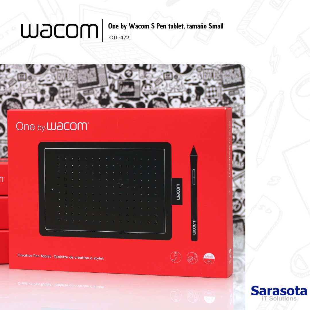 accesorios para electronica - One by Wacom Tableta Gráfica más estuche de regalo