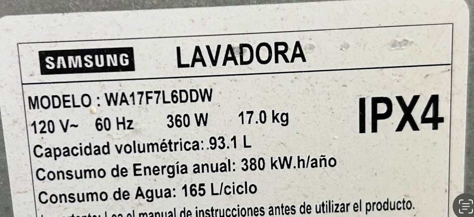 electrodomesticos - Lavadora Automática Samsung Inverter 3