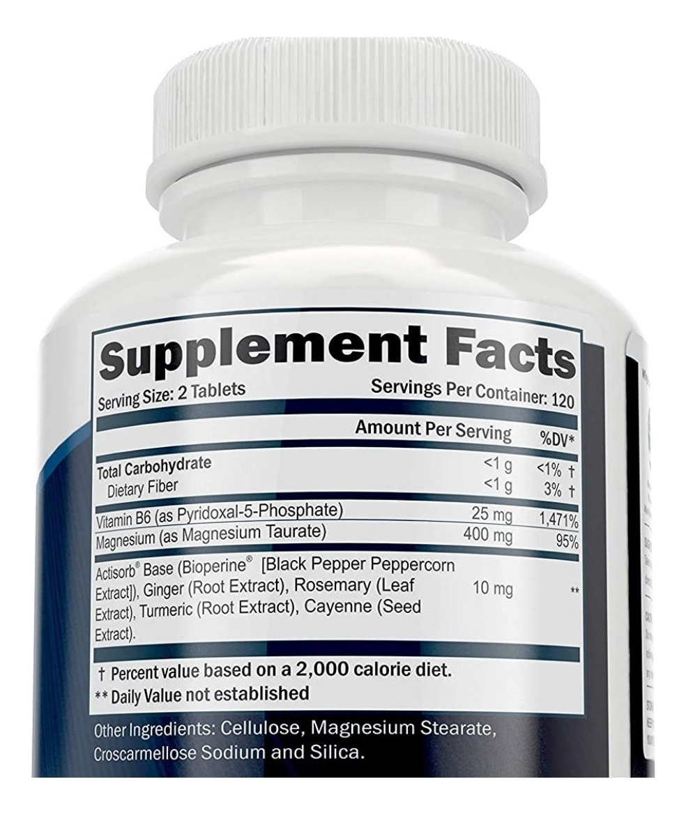 Salud y Equipamiento Médico - Taurato De Magnesio 400mg Pure 1