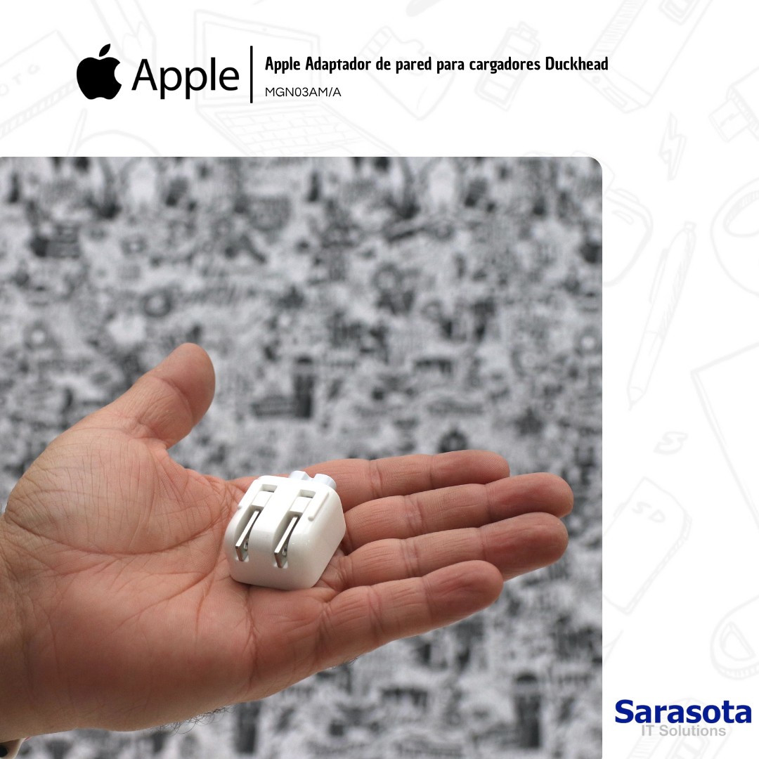 accesorios para electronica - Adaptador o enchufe de pared duckhead de apple 