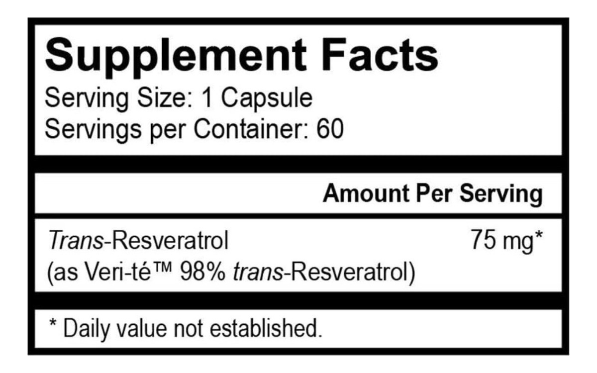 Salud y Equipamiento Médico - Naturecity Resveratrol 60caps - Unidad 1