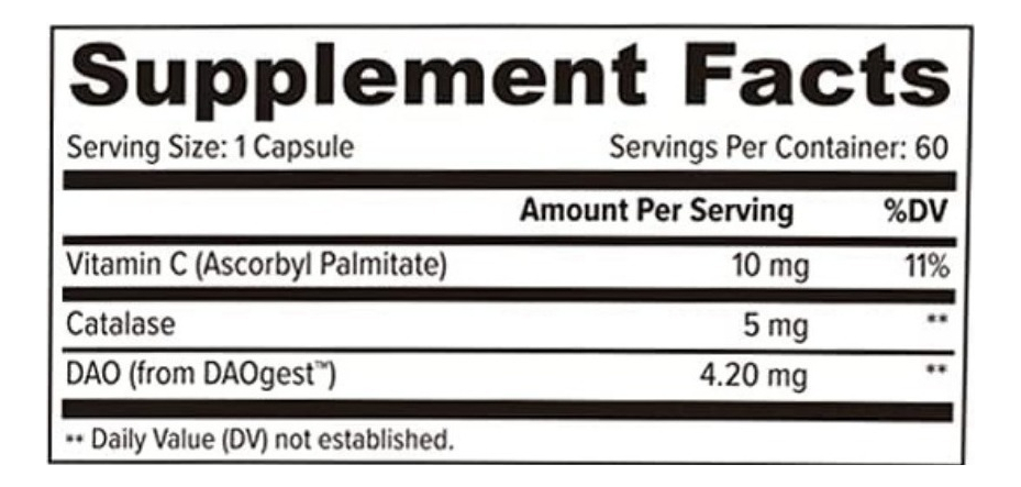 Salud y Equipamiento Médico - Dao Digest Enzyme 1
