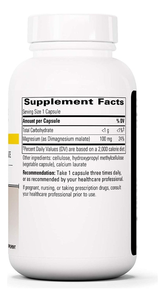 Salud y Equipamiento Médico - Magnesio Malato 100mg Integrative 1