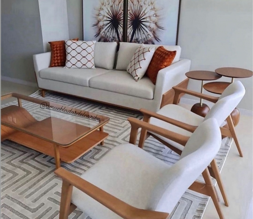 muebles y colchones - Juego de sala moderno 0