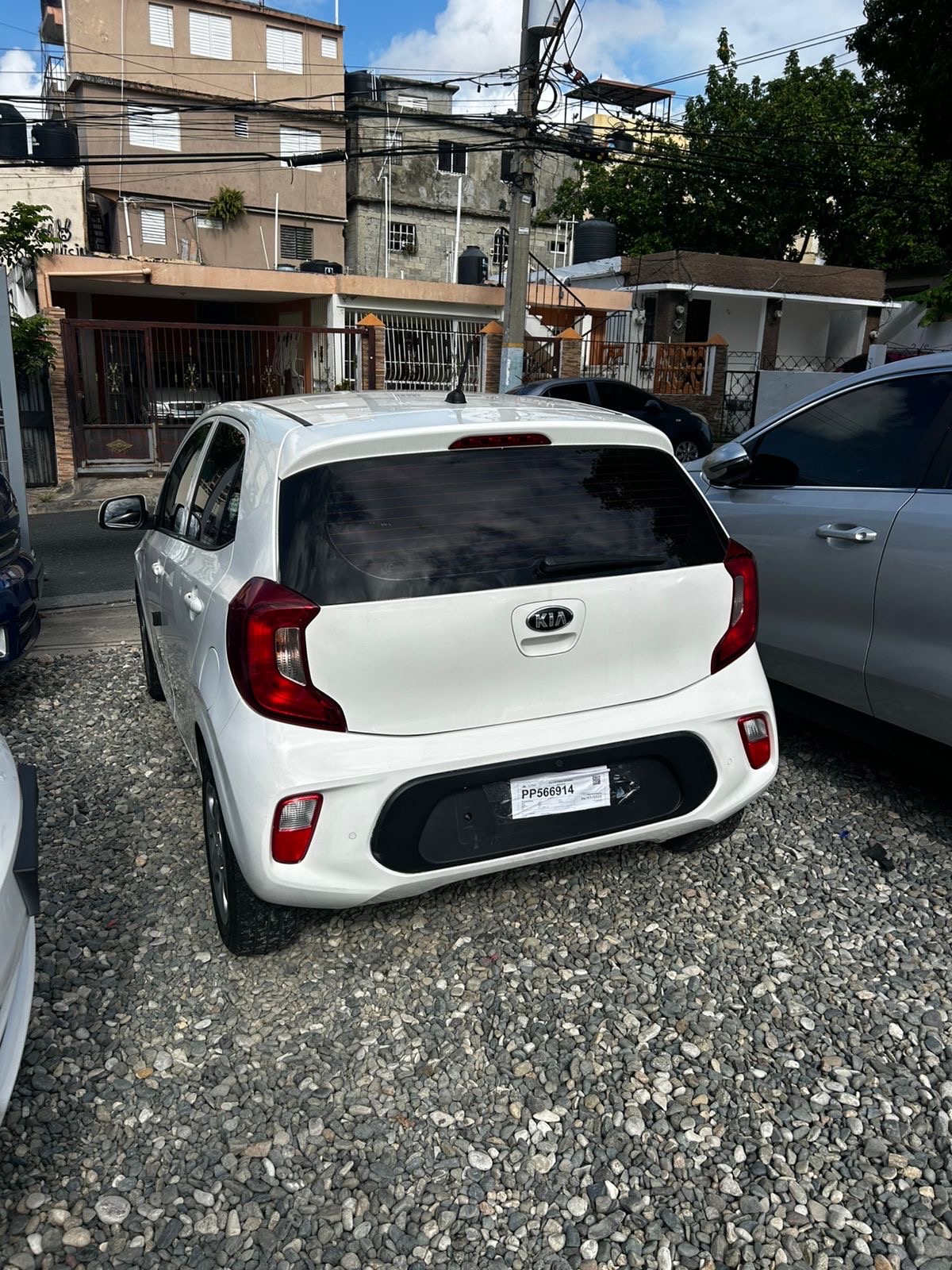 carros - Kia Morning 2019, blanco, Gas. Financiamiento disponible 3
