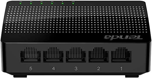 computadoras y laptops - SWITCH 5 PUERTOS TENDA GIGABIT SG105, NO ADMINISTRABLE, 10/100/1000  2