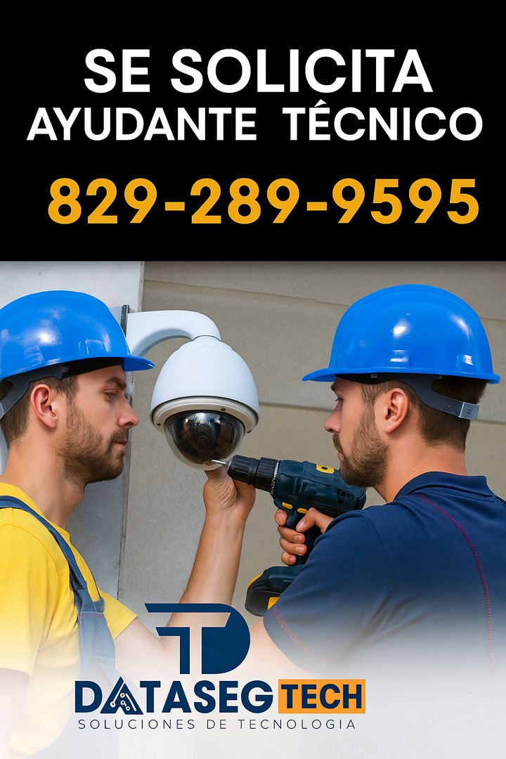 empleos disponibles - Busco ayudante técnico de cámaras y sistema electr 0