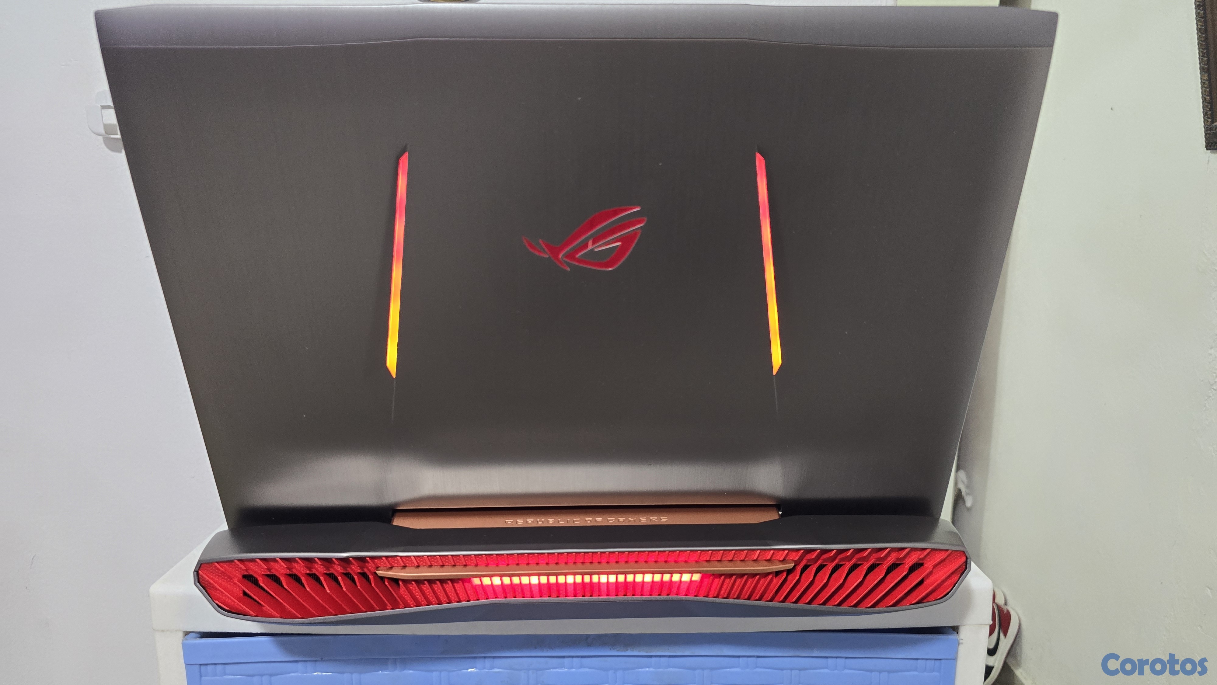 computadoras y laptops - Asus Gamer ROG Core i7 2.70ghz Ram 32gb ddr4 Disco 256gb Y 1000gb Gtx 1070 8gb 5