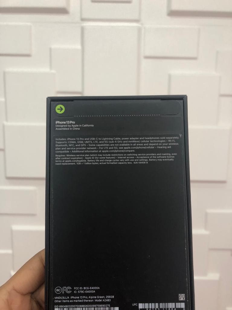 celulares y tabletas - iPhone 13 Pro de 256gb Factory Clean 4