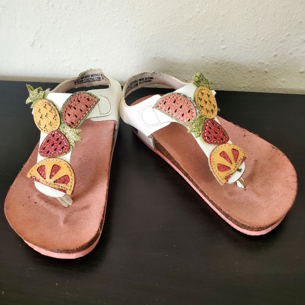 ropa y zapatos - Sandalia zapato niña. Size # 9. (Usado) 5