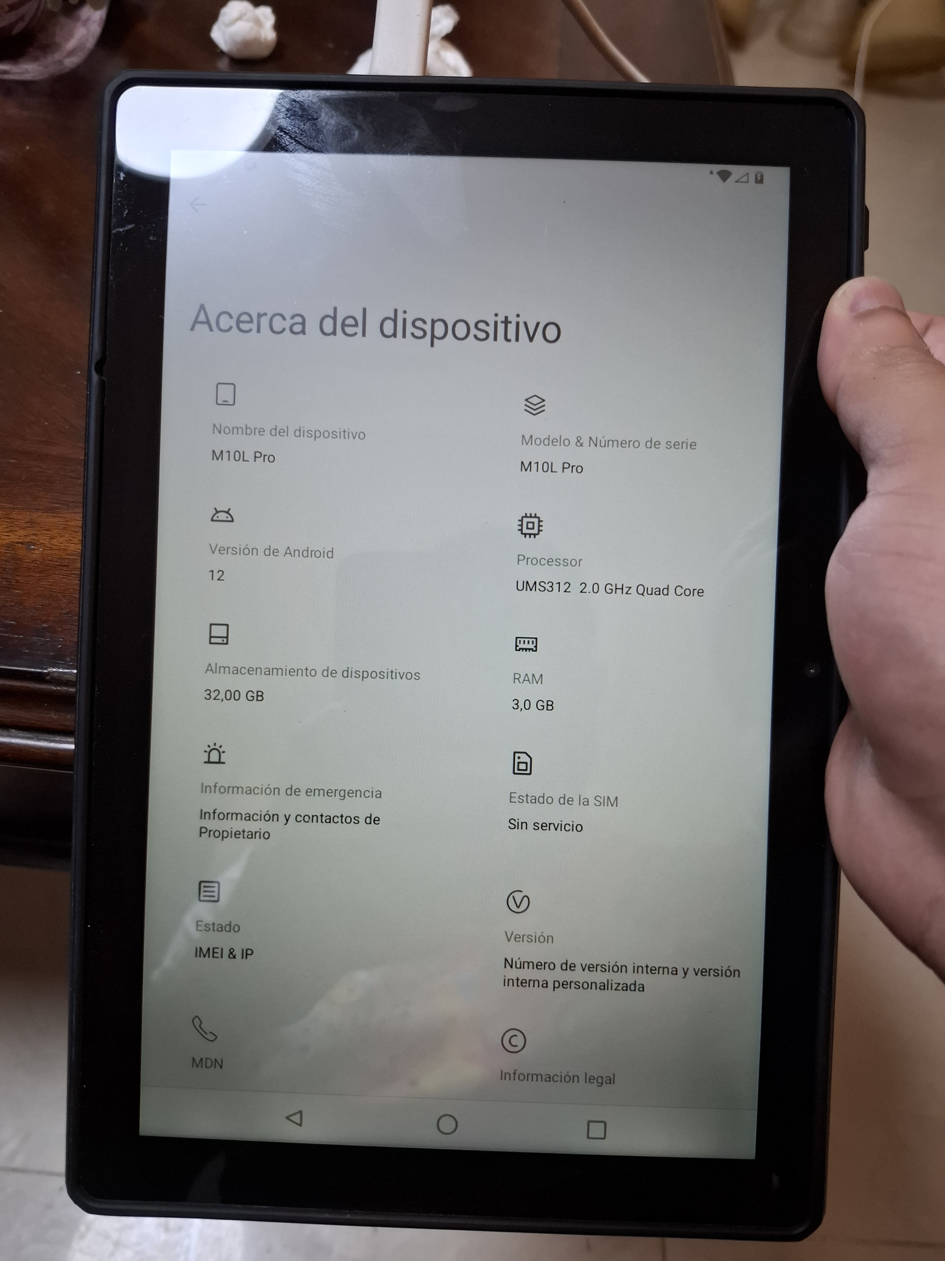celulares y tabletas - Tableta BLU M10L Pro 32GB/3GB 2