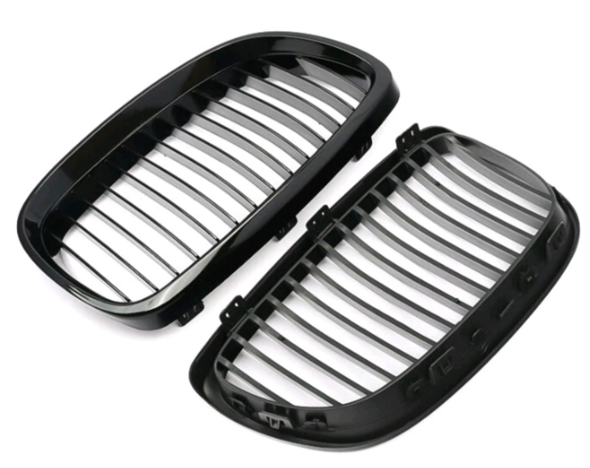 accesorios para vehiculos - Rejilla parachoques, negro brillante, para BMW E92, E93, 328i, 335i, 2006 a 2010 8
