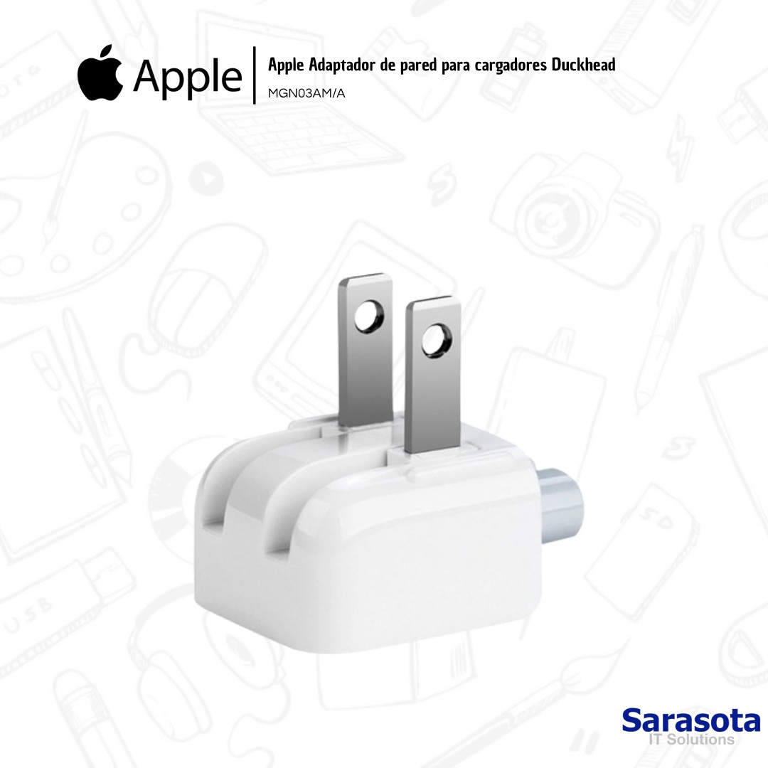 accesorios para electronica - Adaptador o enchufe de pared duckhead de apple  1