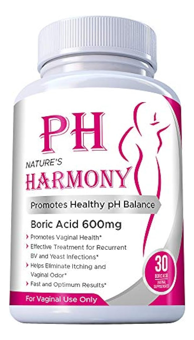 Salud y Equipamiento Médico - Supositorios De Acido Borico - Nature's Harmony - X30 Und 0