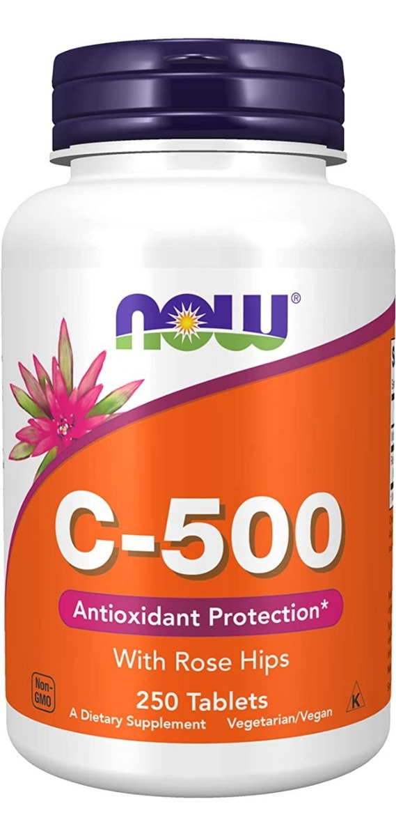 Salud y Equipamiento Médico - Vitamina C 500mg 250 tabletas Now
