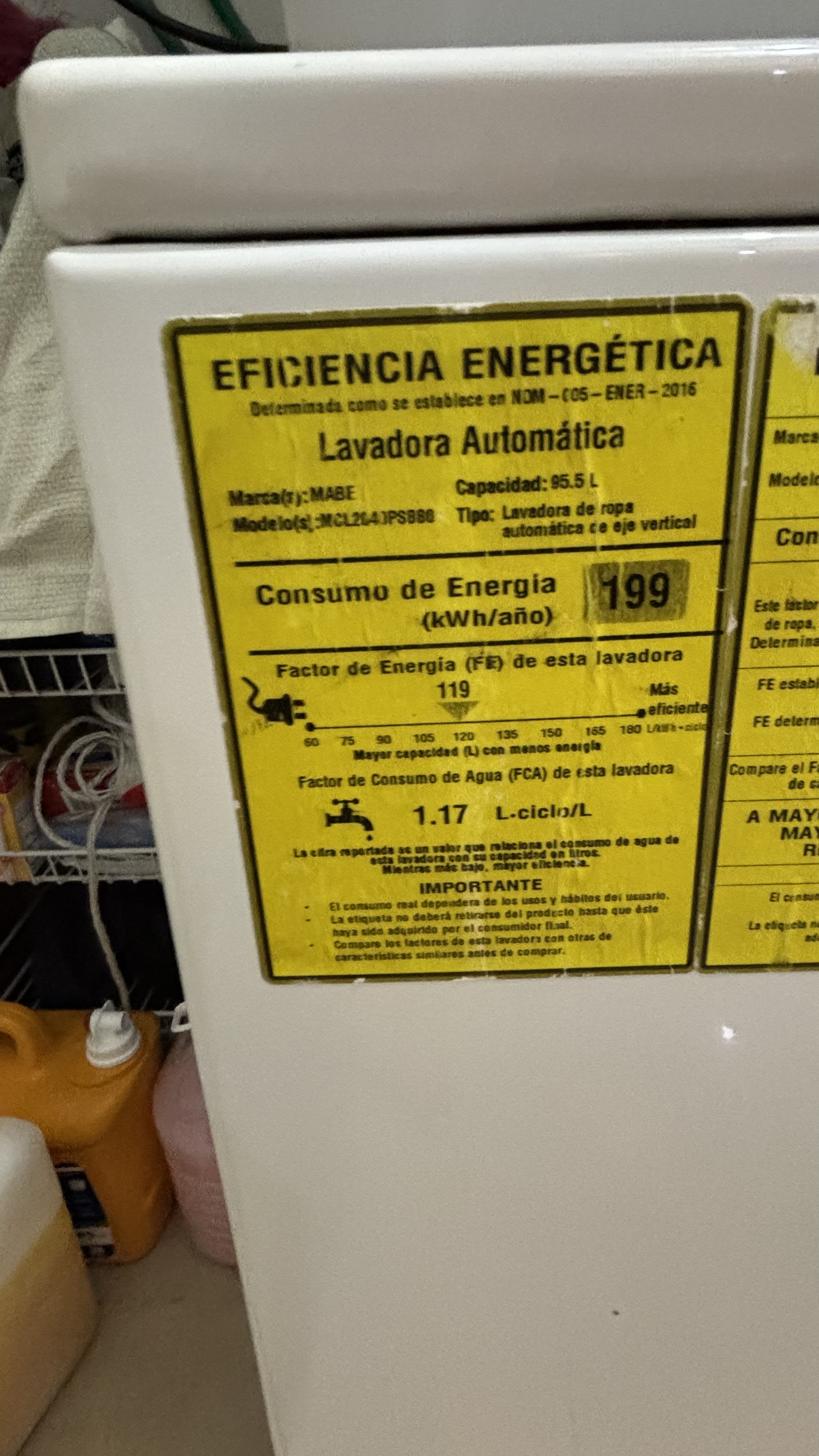 electrodomesticos - Torre lavadora secadora Mabe / gas 4