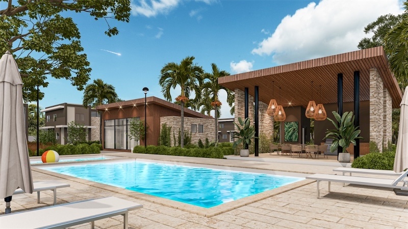casas vacacionales y villas - Venta de Villa en boca chica a 5 minutos de la playa reserva con 1000 usd  0