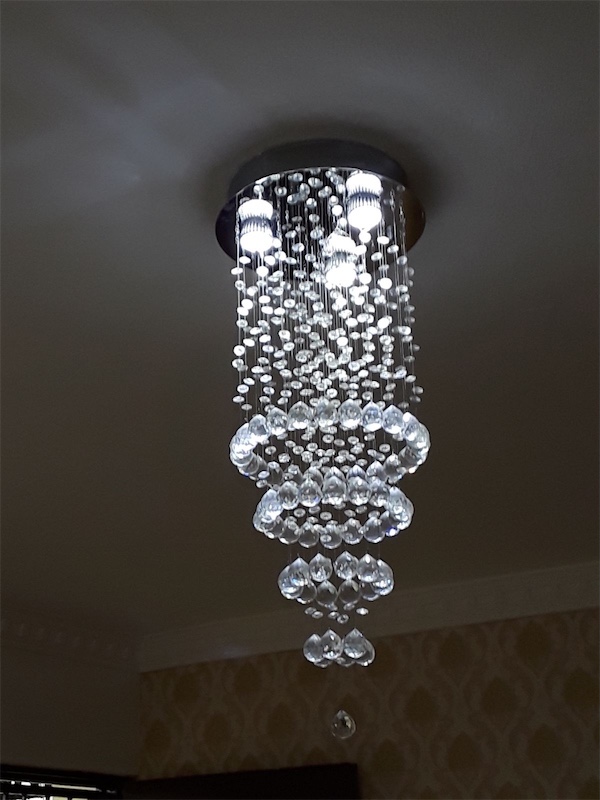 decoración y accesorios - Dos lamparas en cristales  0