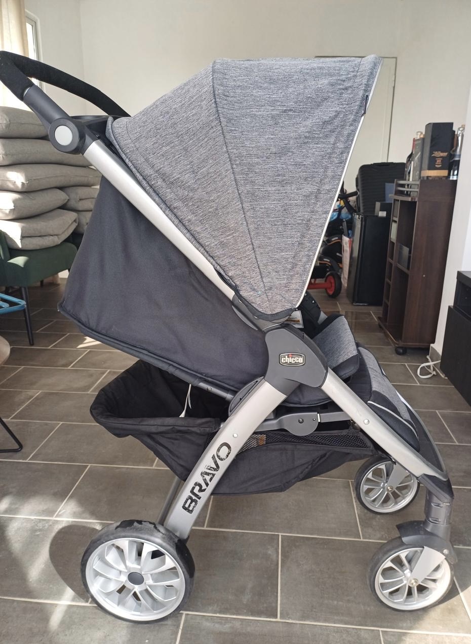 coches y sillas - Silla de bebé con base y coche  5